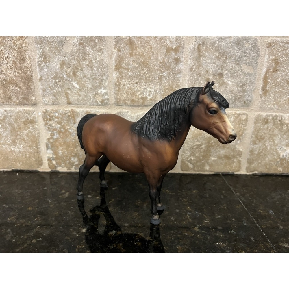 VTG Breyer Horse Animal Creations Shetland Pony Bay Brown Black‎